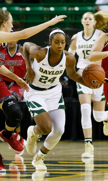 No. 4 Baylor women open season with 100-39 win over Nicholls